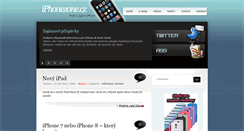 Desktop Screenshot of iphonezone.cz