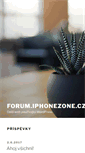 Mobile Screenshot of forum.iphonezone.cz